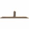 Ekena Millwork Portland Smooth Timber Gable Bracket, Douglas Fir, 48"W x 16"H x 1 1/2"D x 3 1/2"F, 8/12 Pitch GBW048X16X0204POR00SDF - alternate 2